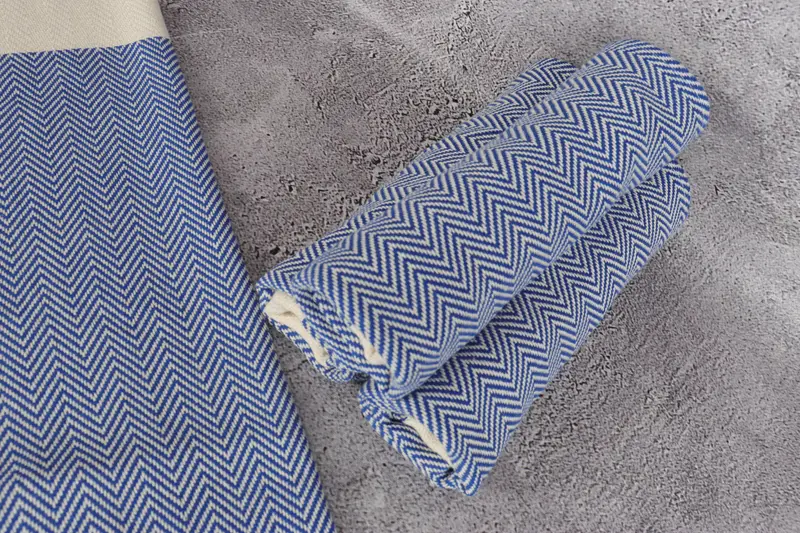 36x18 Cotton Herringbone Towel, Birthday Gift, Holiday Towel, Kitchen Towel, Wedding Anniversary Gift, Personalized Hand Towel, Personalized Gifts - 8