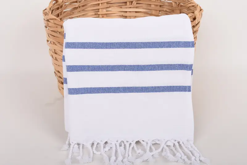 Wedding Favors, Valentines Day Gift, First Wedding Anniversary Gift, Personalized Hand Towel, Personalized Gift, 40x24 Cotton Striped Towel - 5