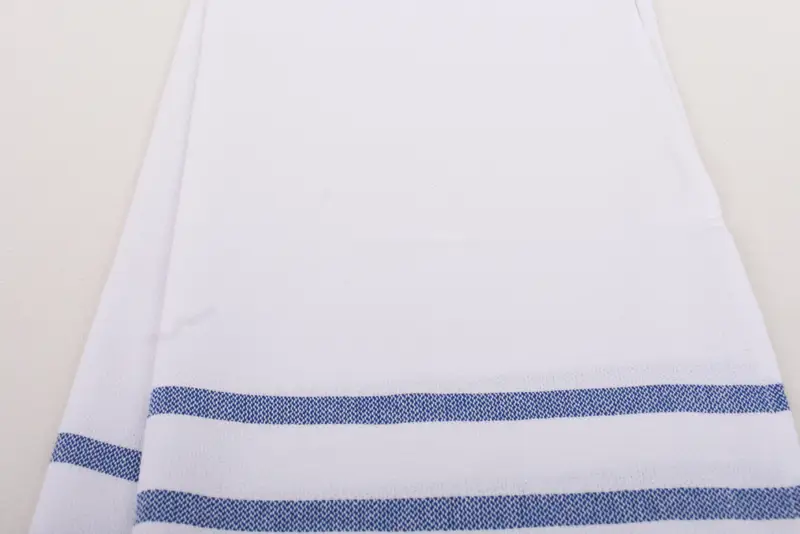 Wedding Favors, Valentines Day Gift, First Wedding Anniversary Gift, Personalized Hand Towel, Personalized Gift, 40x24 Cotton Striped Towel - 4