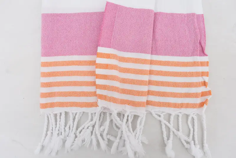 Bridal Shower Gift, Custom Hand Towel, 40x24 Cotton Striped Towel, Monogrammed Hand Towel, Travel Towel, Monogram Kitchen Towel, Custom Gifts - 5