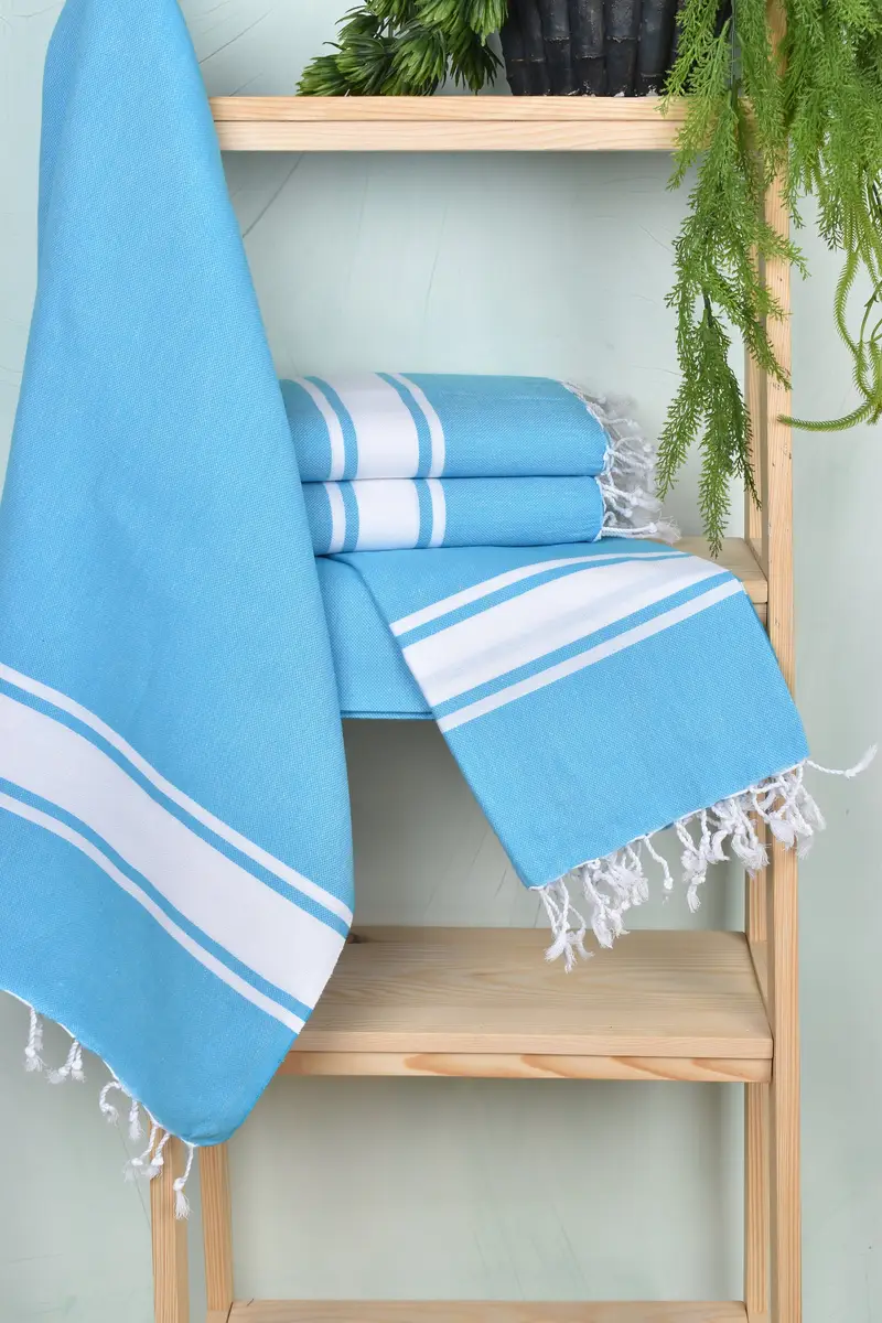 Grandma Gift, Bachelorette Party Decorations, 70x40 Cotton Striped Towel, Turkish Towel Beach, Friends Beach Towel, Thin towel, Luxury Beach Towel - 6