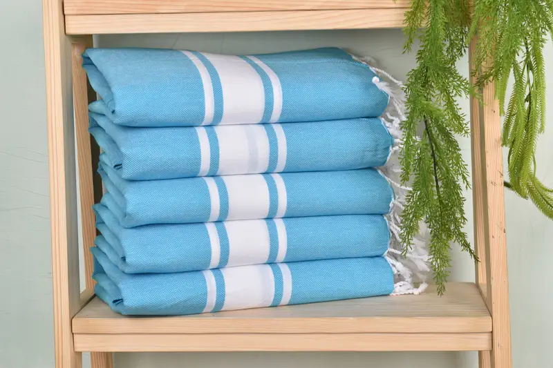 Grandma Gift, Bachelorette Party Decorations, 70x40 Cotton Striped Towel, Turkish Towel Beach, Friends Beach Towel, Thin towel, Luxury Beach Towel - 1