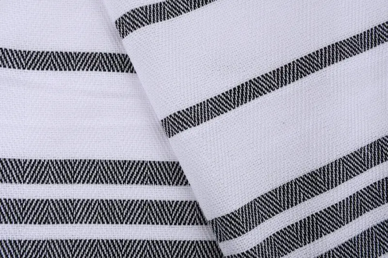 Organic Towel, 36x24 Cotton Herringbone Towel, Family Gift, Bridesmaid Gifts, Kitchen Towel, Wedding Anniversary Gift, Personalized Dish Towel - 5