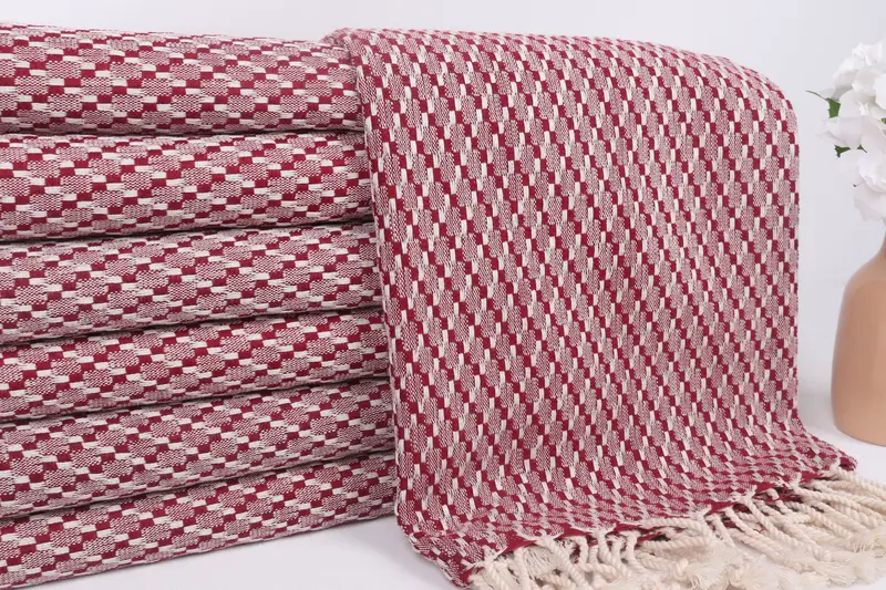 68x40 Cotton Geometric Towel, Beach Towel Bulk, Bathroom Towel, Sand-free towel, Custom Towel, Bachelor Bachelorette Party Favors, Custom Name Towel - 2
