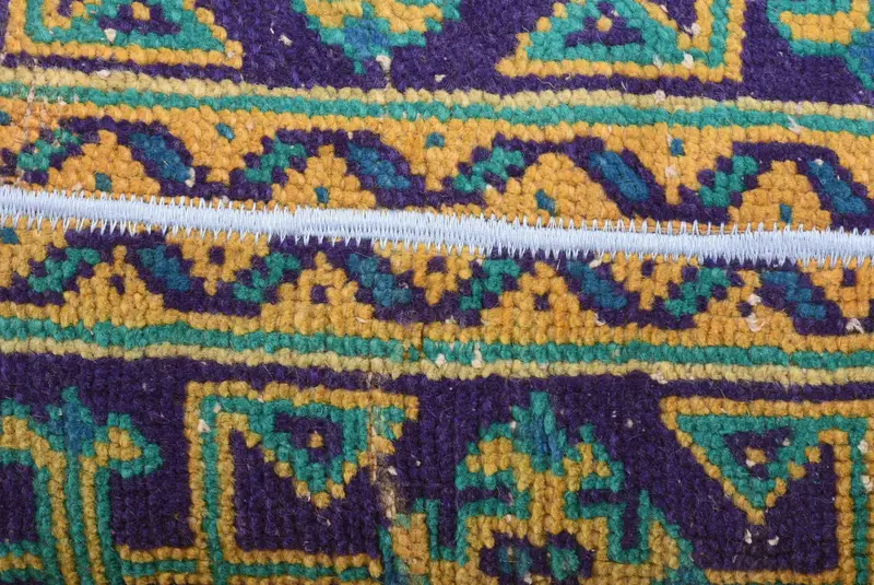 Crochet Pattern Pillow Cover, Pillow, Vintage Kilim Throw Pillow, 16x48 Blue Pillow Cover, Pillow for Sofa, Boho Pillow Sham Cover - 3