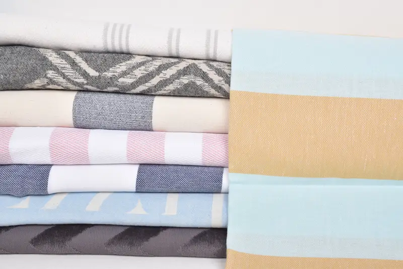 Xmas Gifts, Custom Turkish Towel, Quick-dry peshtemal, Handmade Turkish Towel, Summer Gift, 70x40 Cotton Set of 8 Towel, Bridesmaid Gifts - 1