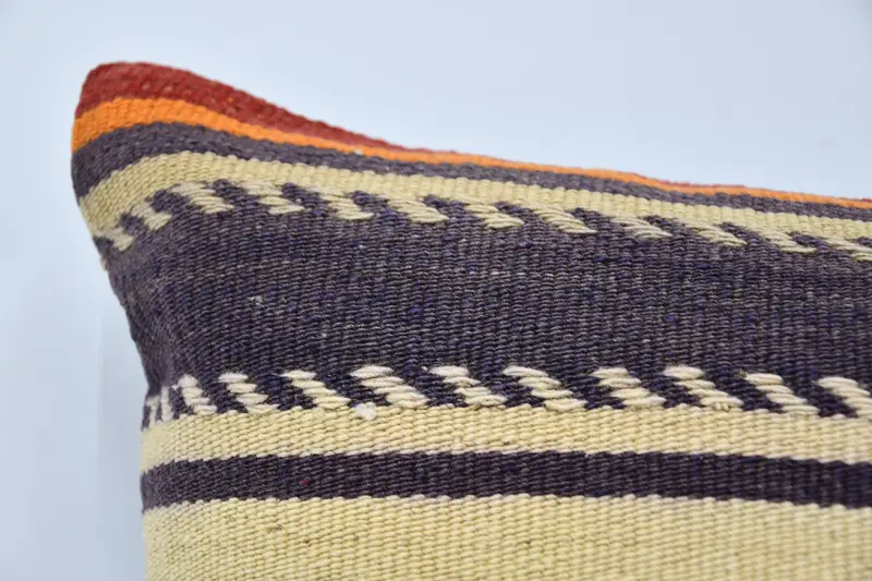 Nomadic Cushion, Boho Pillow, Vintage Pillow, Garden Cushion Cover, Interior Designer Pillow, 20x20 Beige Pillow Cover, Cushion - 2