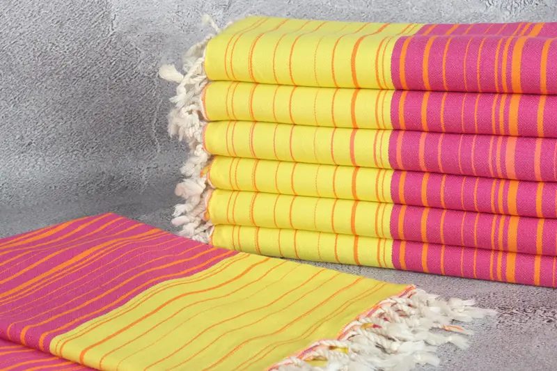 Custom Wedding Gifts, 70x40 Cotton Striped Towel, Personalised Gift, Peshtemal beach towel with unique design, Turkish bath towel, Sand-free towel - 2
