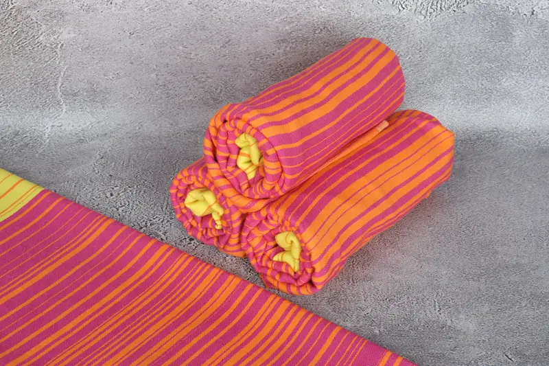 Custom Wedding Gifts, 70x40 Cotton Striped Towel, Personalised Gift, Peshtemal beach towel with unique design, Turkish bath towel, Sand-free towel - 8