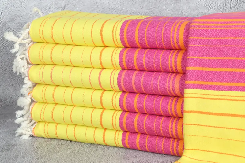 Custom Wedding Gifts, 70x40 Cotton Striped Towel, Personalised Gift, Peshtemal beach towel with unique design, Turkish bath towel, Sand-free towel - 1