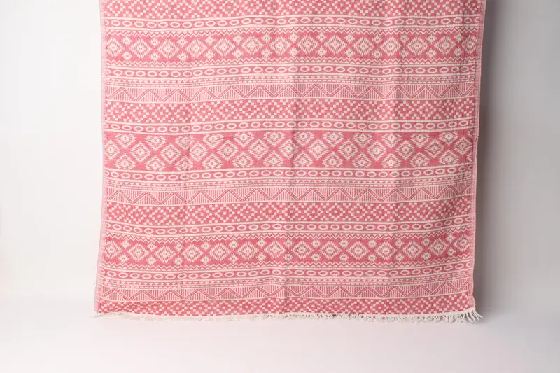68x36 Cotton Geometric Towel, Bachelorette Party Decorations, Travel towel, Bridal Shower Favors, Turkish Towel Personalized, Welcome Wedding Gift - 8