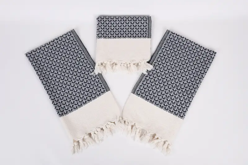 Nedime hediyeleri, özel el havlu, monogramlı Türk havlu, kişiselleştirilmiş Türk havlu, 34x18 pamuklu çiçek tasarım havlu, kişiselleştirilmiş hediyeler - 6