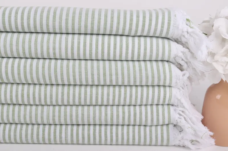Peshtemal Towel, Arizona Bachelorette Party Favors, Peshtemal, 68x36 Cotton Striped Towel, Bath towel, Wedding Towel, Large Turkish Towel - 3