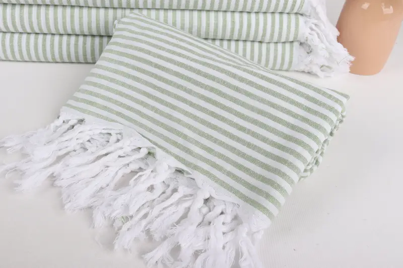 Peshtemal Towel, Arizona Bachelorette Party Favors, Peshtemal, 68x36 Cotton Striped Towel, Bath towel, Wedding Towel, Large Turkish Towel - 4