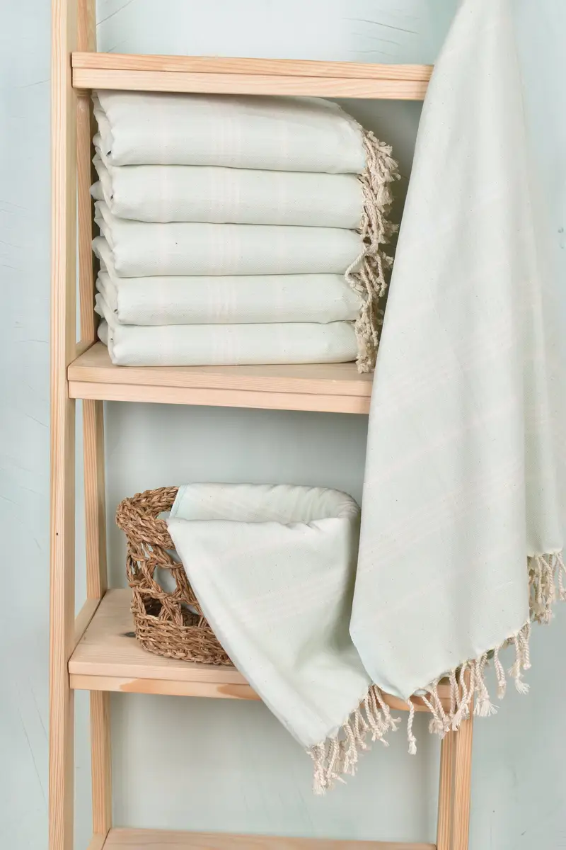 Large Turkish Towel, Turkish Towel Bulk, Beach Towel Gift, Bachelorette Gifts, Bulk Order Towel, 68x40 Cotton Striped Towel, Wedding Shower Gift - 3