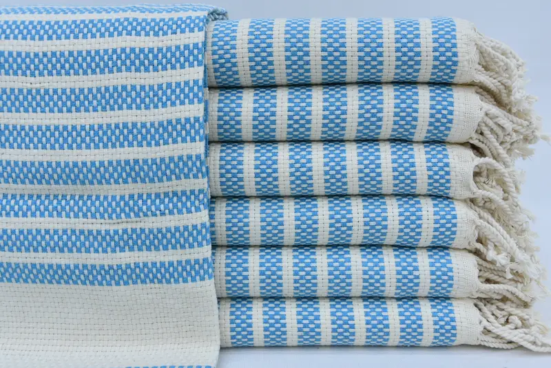 Luxury Beach Towel, Fouta towel, Turkish Towel Monogram, 70x40 Cotton Striped Towel, Gift For Her, Personalized Gift For Him, Monogram Turkish Towel - 1