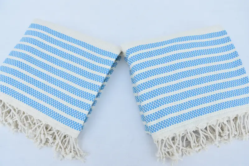 Luxury Beach Towel, Fouta towel, Turkish Towel Monogram, 70x40 Cotton Striped Towel, Gift For Her, Personalized Gift For Him, Monogram Turkish Towel - 4