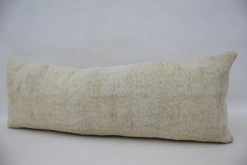 Authentic Pillow Case, Kilim Pillow Cover, Wholesale Pillow Case, Interior Designer Pillow, Home Decor Pillow, Cushion, 16x48 Beige Pillow - 5