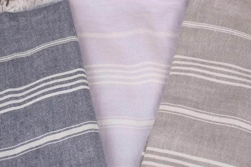Custom Name Towel, Halloween Gifts, Bridal Shower Gift, 68x36 Cotton Striped Towel, Custom Wedding Gifts, Organic Turkish towel, Wedding Towel - 3