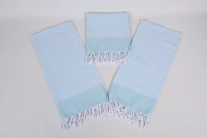 Özel isim havlu, 40x18 pamuklu çizgili havlu, nakış havlu, monogramlı el havlu, en iyi düğün hediyesi, monogram el havlu, nedime hediyeleri - 6