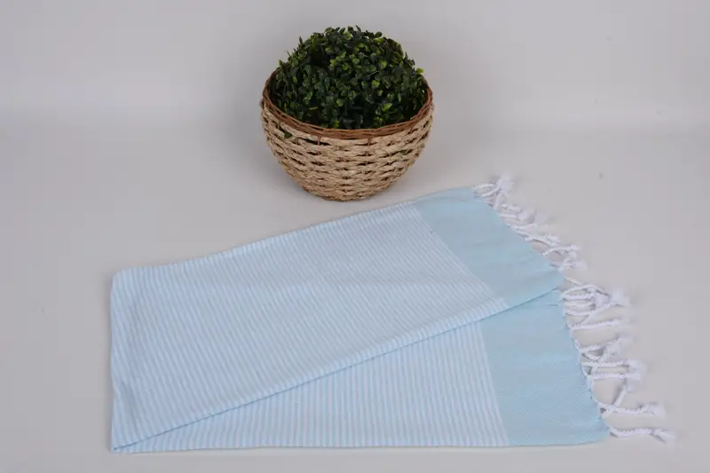 Özel isim havlu, 40x18 pamuklu çizgili havlu, nakış havlu, monogramlı el havlu, en iyi düğün hediyesi, monogram el havlu, nedime hediyeleri - 4