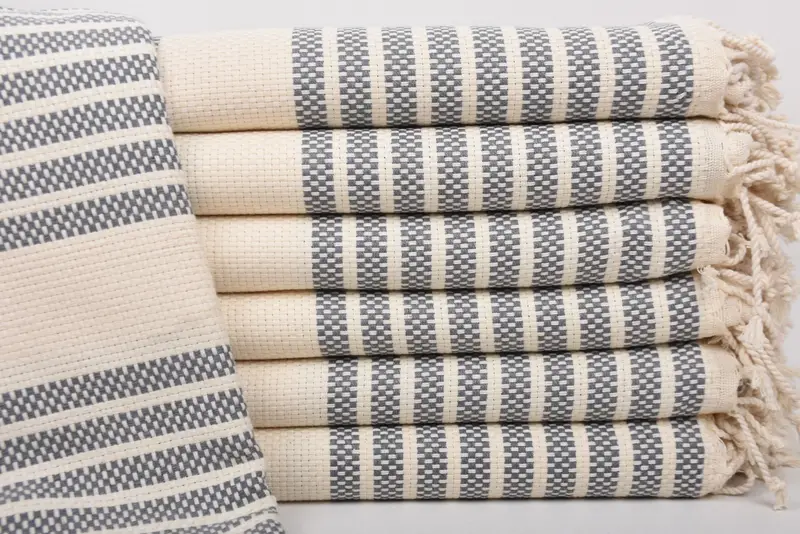 Bachelorette Gifts, Bridesmaid Gift Towel, Lightweight Turkish towel for beach, Mother Of The Groom Gift, 70x40 Cotton Striped Towel, Travel towel