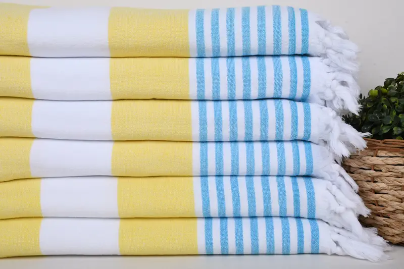 Bath towel, Cute Beach Towel, Monogram Turkish Towel, Customized Towels, Wedding Gifts Towel, Gift For Wedding Day, 68x36 Cotton Striped Terry Towel - 2