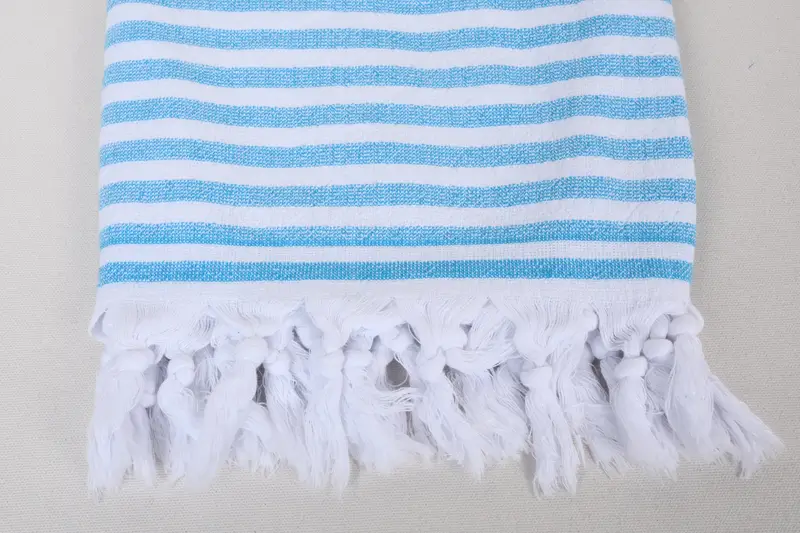 Bath towel, Cute Beach Towel, Monogram Turkish Towel, Customized Towels, Wedding Gifts Towel, Gift For Wedding Day, 68x36 Cotton Striped Terry Towel - 3