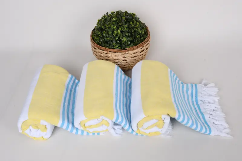 Bath towel, Cute Beach Towel, Monogram Turkish Towel, Customized Towels, Wedding Gifts Towel, Gift For Wedding Day, 68x36 Cotton Striped Terry Towel - 8