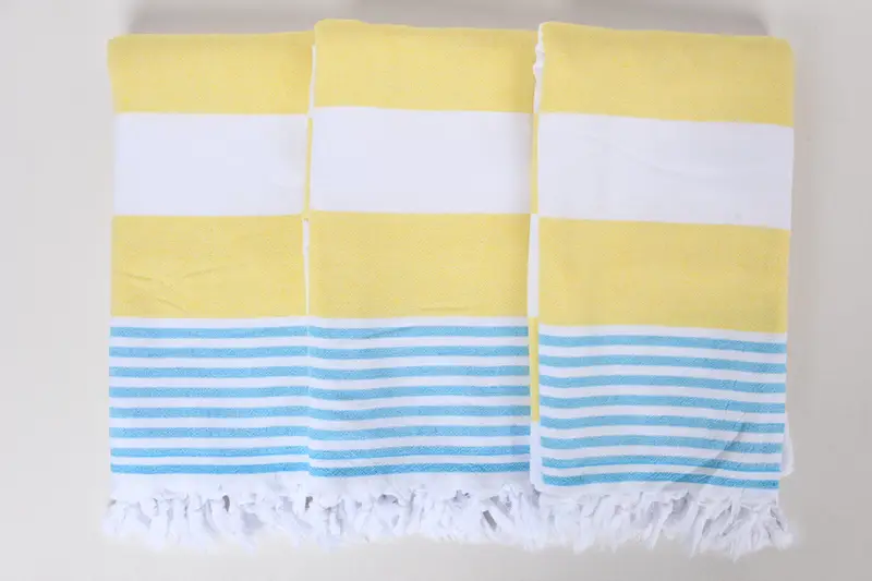 Bath towel, Cute Beach Towel, Monogram Turkish Towel, Customized Towels, Wedding Gifts Towel, Gift For Wedding Day, 68x36 Cotton Striped Terry Towel - 7