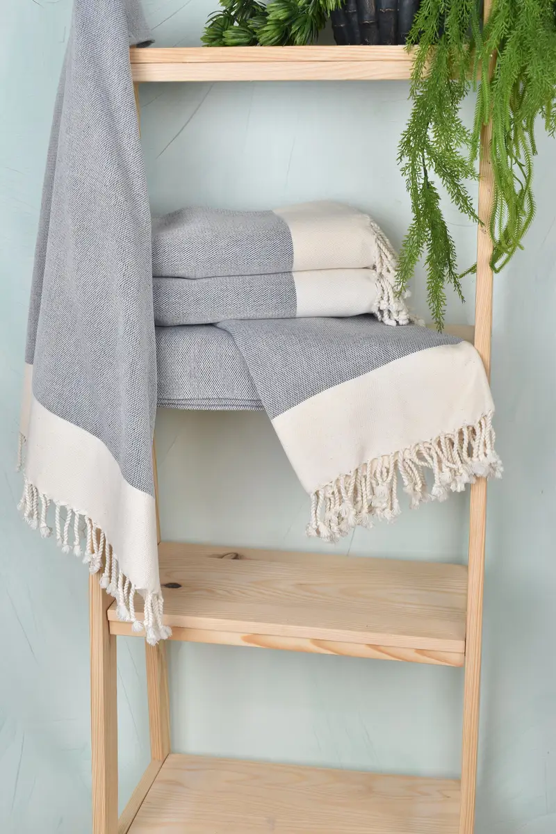 First Wedding Anniversary Gift, Guest Towel, Bachelorette Gifts, Soft towel, 64x40 Cotton Flat Towel, Turkish bath towel, House Warming Gift - 6