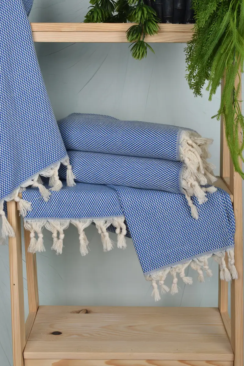 Personalized Hand Towel, Bridal Party Gifts, Monogrammed Turkish Towel, Turkish Tea Towel, 40x18 Cotton Polka Dot Towel, Personalized Kitchen Towel - 6