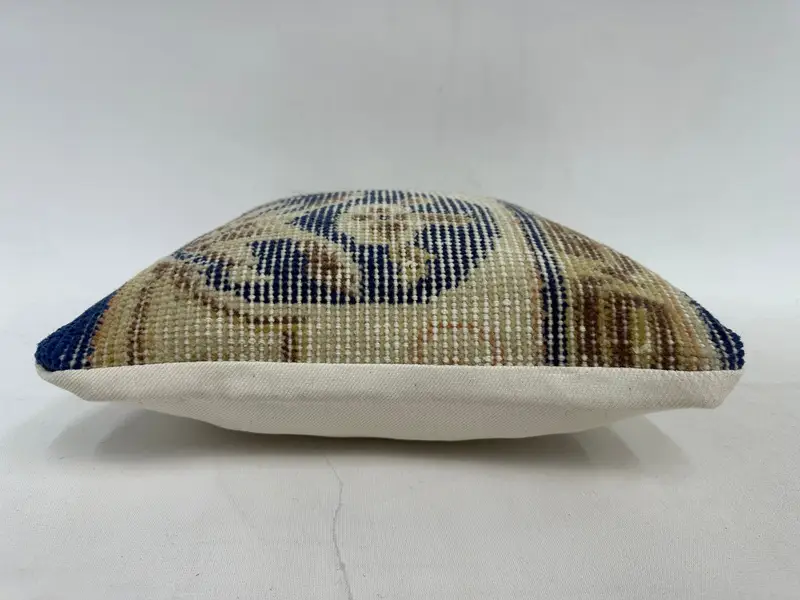 Boho Pillow, Pillow for Couch, 12x12 Beige Pillow Cover, Kilim Pillow Cover, Pillow Cover, Vintage Pillow Case, Ethnic Pillow Cover Pillow Case - 5