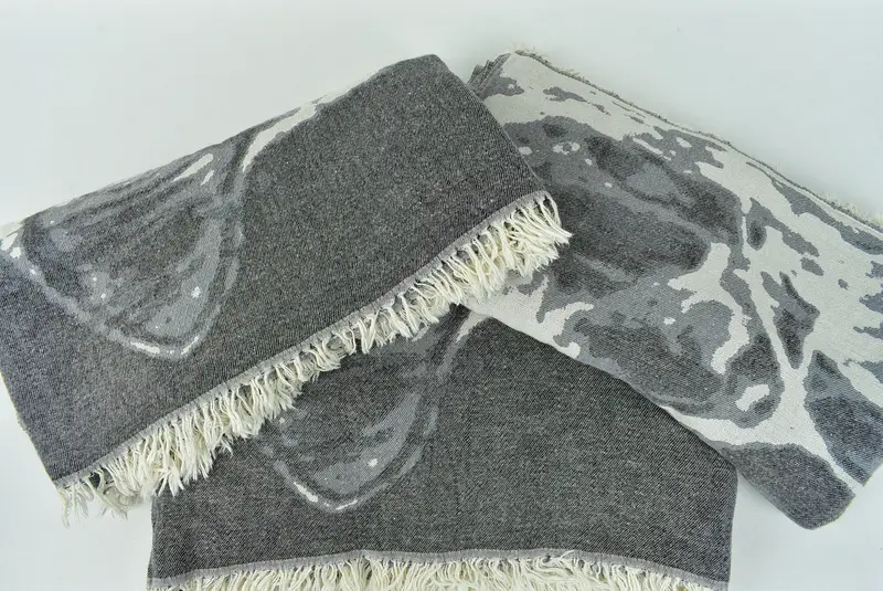 Bachelorette Party Favors, Christmas Gift, Customized Turkish Blanket, Woven Blanket, Throw Blanket, 96x80 Cotton Cat Design Towel, Turkish Bedcover - 8