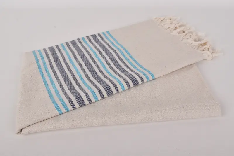 70x40 Linen Striped Towel, Bachelorette Beach Towel, Travel towel, Gym Towel, Beach Towel Bulk, Quick-Dry Beach Towel, Merry Christmas Gifts - 4