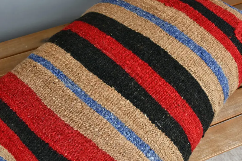 Turkish Pillow, Gift Pillow, 16x24 Yellow Pillow Case, Sofa Pillow Cover, Ethnic Pillow Cover Cushion Cover, Cushion Case, Kilim Cushion Sham - 4