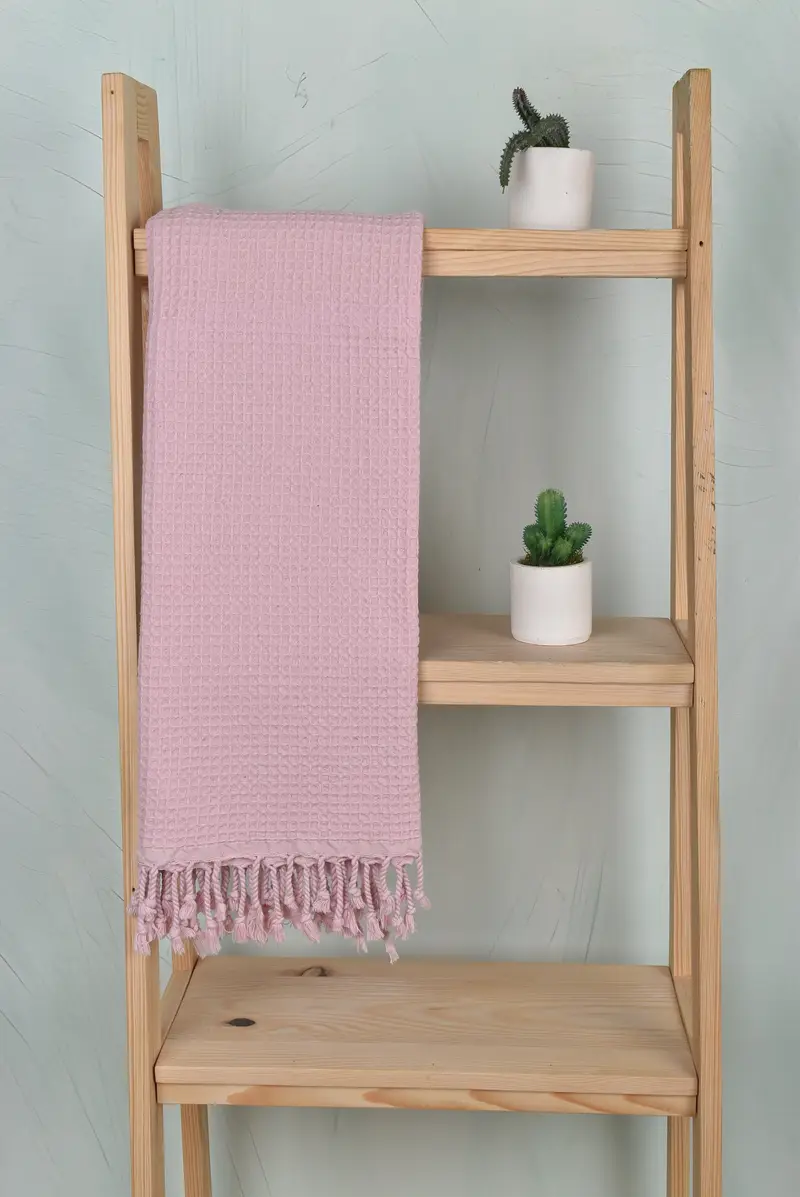 Thin towel, Personalized Gift, Valentines Day Gift For Him, Hammam Towel USA, Beach towel, Extra large Turkish bath towel, 68x36 Cotton Waffle Towel - 8