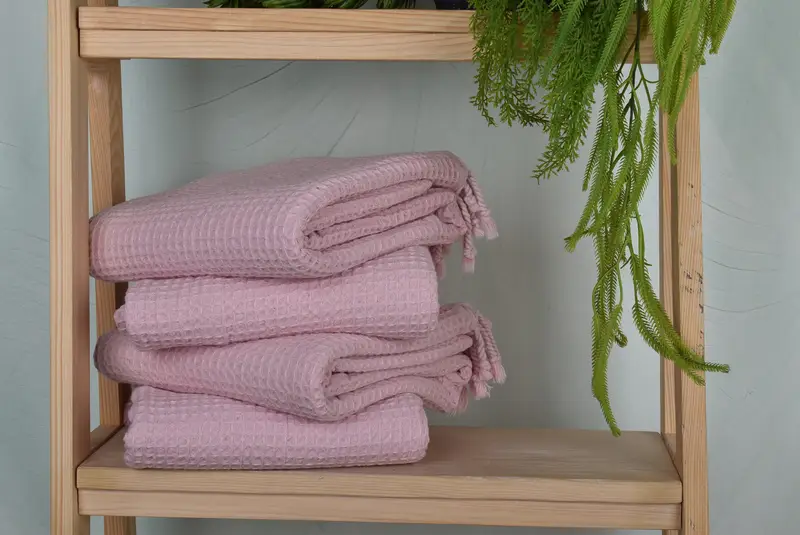 Thin towel, Personalized Gift, Valentines Day Gift For Him, Hammam Towel USA, Beach towel, Extra large Turkish bath towel, 68x36 Cotton Waffle Towel - 7