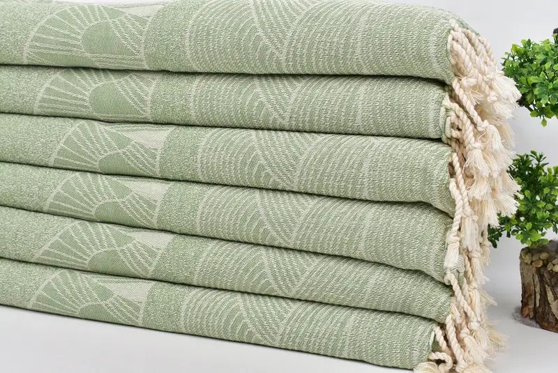 Monogram mutfak havlu, erkek arkadaş hediyesi, onun için hediye, monogramlı el havlu, aile hediyesi, 36x18 pamuklu çizgili tasarım havlu, monogram el havlu - 4