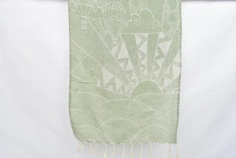 Monogram mutfak havlu, erkek arkadaş hediyesi, onun için hediye, monogramlı el havlu, aile hediyesi, 36x18 pamuklu çizgili tasarım havlu, monogram el havlu - 1