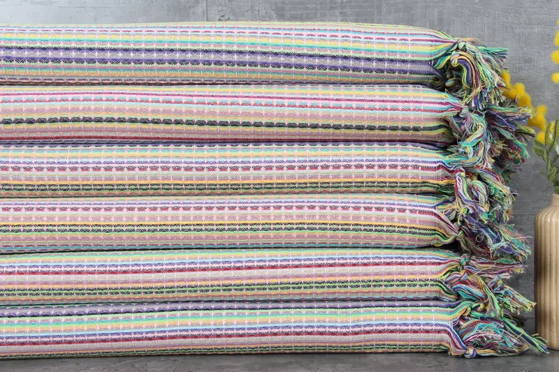 Wedding Gift Towels Turkish Organic Cotton Light Powder Pink, 40x71 Inches