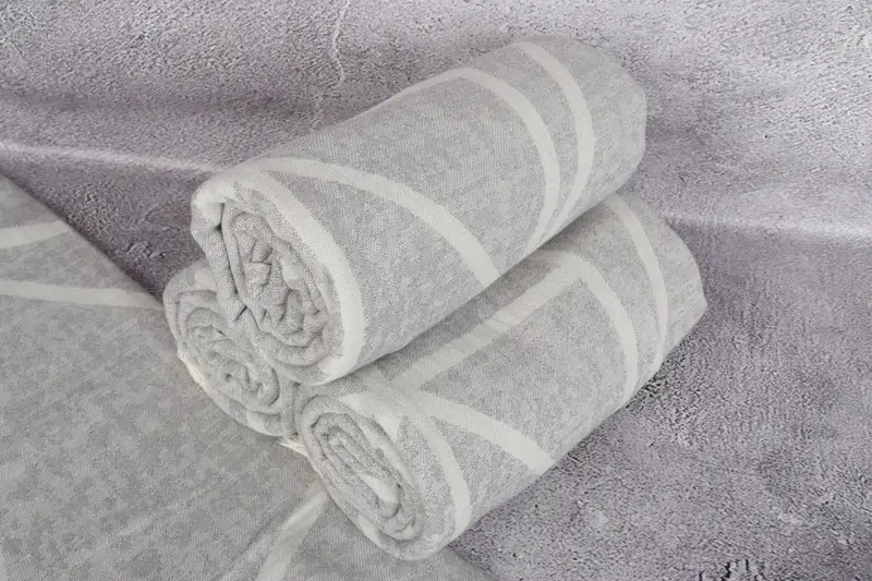 Wedding Gifts Towel, 70x40 Cotton Asymmetric Design Towel, Beach Theme Wedding Gift, Personalized Gifts, Grandma Gift, Organic Turkish towel - 8