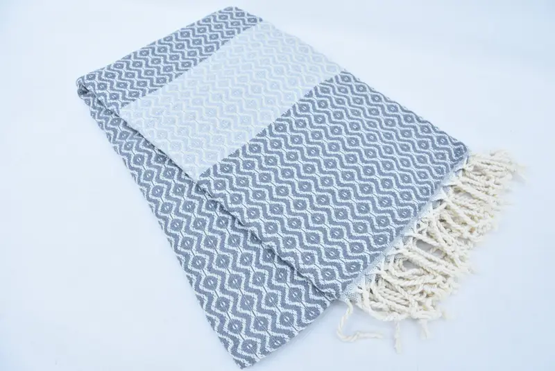 Personalized Wedding Gift, Soft towel, 70x40 Cotton Striped Towel, Turkish Beach Towel Monogram, Bachelor Towel, Bridesmaid Favors, Custom Towel - 4