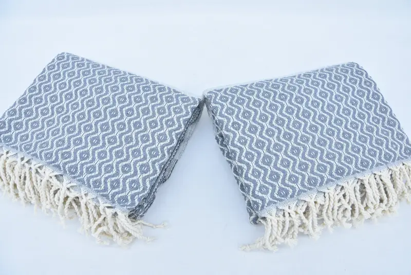 Personalized Wedding Gift, Soft towel, 70x40 Cotton Striped Towel, Turkish Beach Towel Monogram, Bachelor Towel, Bridesmaid Favors, Custom Towel - 6
