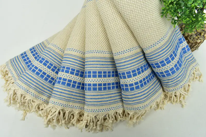 Bachelor Towel, Peshtemal, Quick-drying peshtemal towel for poolside, Monogram Turkish Towel, 68x40 Linen Striped Towel, Gifts For Him, Luxury towel - 4