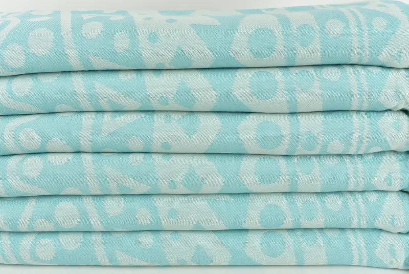 Beach Theme Wedding Gift, Bachelor Towel, Custom Wedding Gifts, Bachelor Gifts, Luxury towel, 70x40 Cotton Round Pattern Towel, Bathroom Towel - 4
