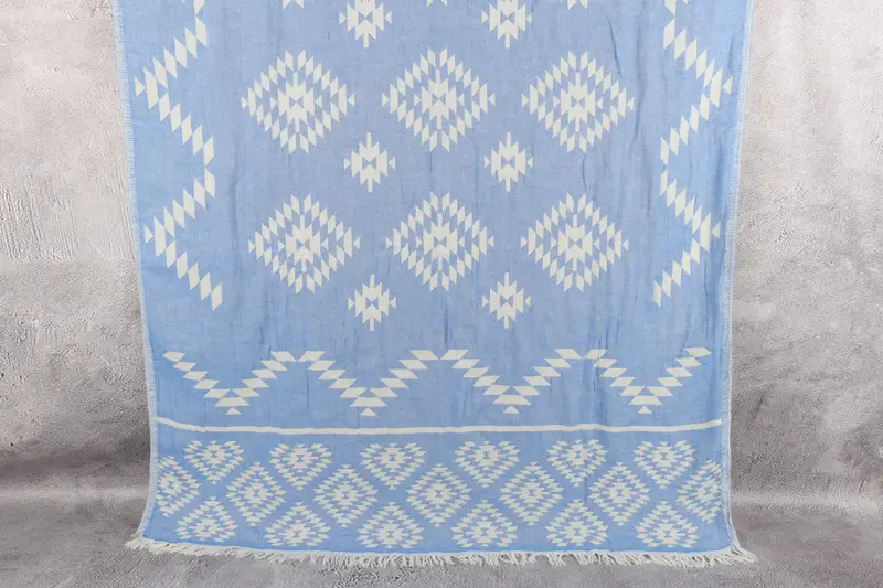 Monogram Towels, Bachelor Bachelorette Party Favors, Gifts For Him, Custom Wedding Gifts, Bridesmaid Gifts Personalized, 70x36 Cotton Kilim Towel - 1