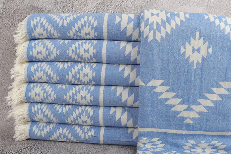 Monogram Towels, Bachelor Bachelorette Party Favors, Gifts For Him, Custom Wedding Gifts, Bridesmaid Gifts Personalized, 70x36 Cotton Kilim Towel - 2