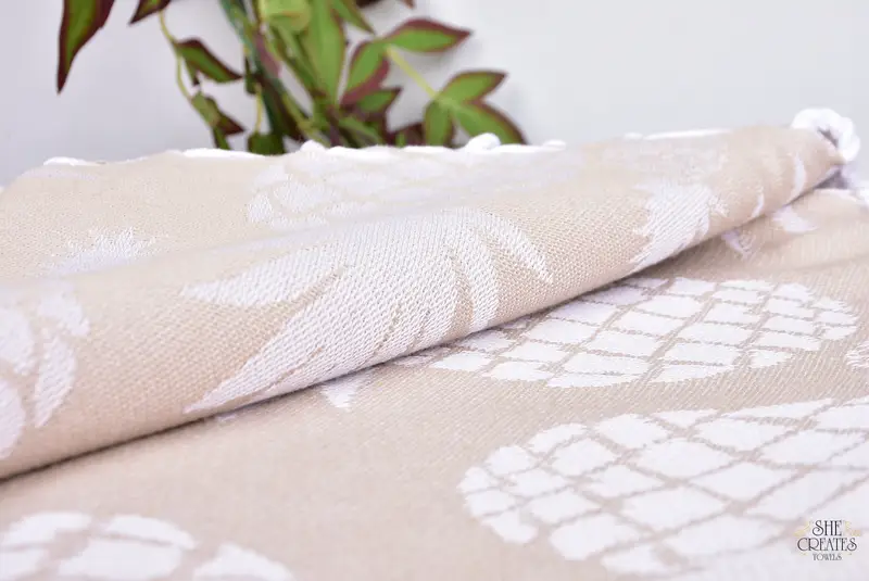 70x36 Cotton Pineapple Design Towel, Valentines Day Gift For Him, Bridal Shower Favors, Girls Weekend Favors, Summer Gift, Handmade Gift - 6