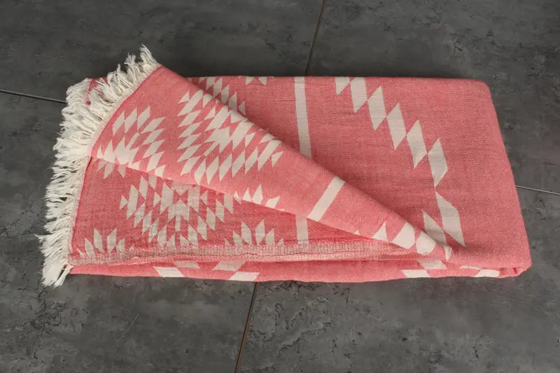 Personalized Bridesmaid Gift, Tablecloth, Bachelorette Gifts, Gift For The Home Decor, Monogram Blanket, 84x56 Cotton Kilim Towel, Halloween Blanket - 4